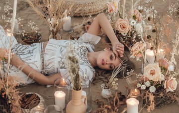 Bohemian Dubai Desert Wedding Inspiration In Dreamy Neutrals