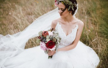 Colorful, Natural, Etsy-Filled Boho Wedding (With Donuts!)