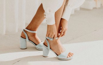 10 Gorgeous Pairs Of Velvet Bridal Heels