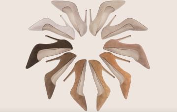 30 Nude Heels & Bridal Flats For Your Wedding