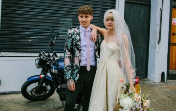 London Rock And Roll Elopement Inspiration