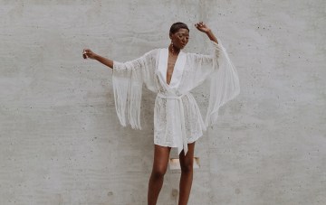 10 Gorgeous Bridal Robes To Get Ready In