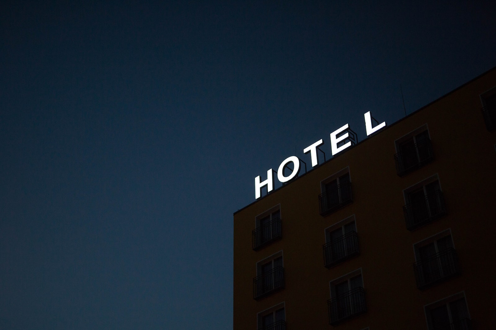 a street sign at night