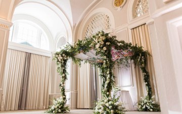 Ornate Jewish Wedding With The Bride’s Grandmother’s Dress