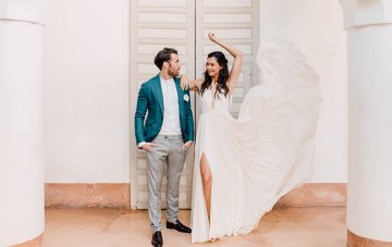 Stunning & Fashionable Moroccan Riad Elopement Inspiration