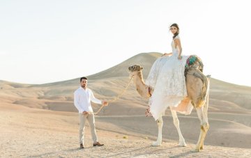 Stunning Bohemian Morocco Desert Wedding Inspiration