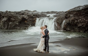 Wild Winter Ice Cave Wedding In Iceland