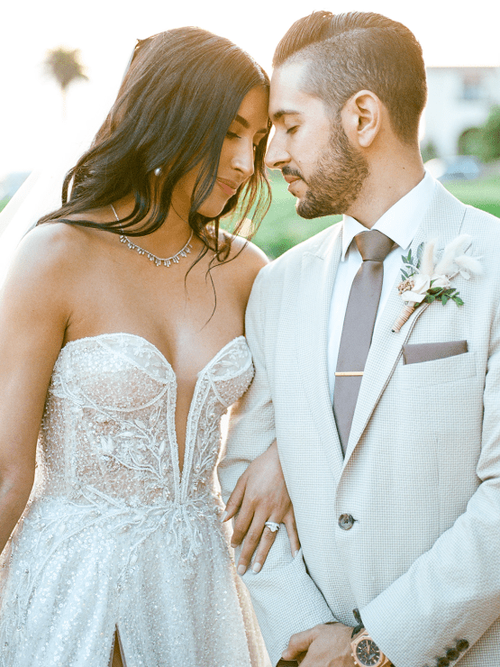 Boho Wedding With Pampas Grass – Netta Benshabu Wedding Dress – Michelle Flores Photography 50