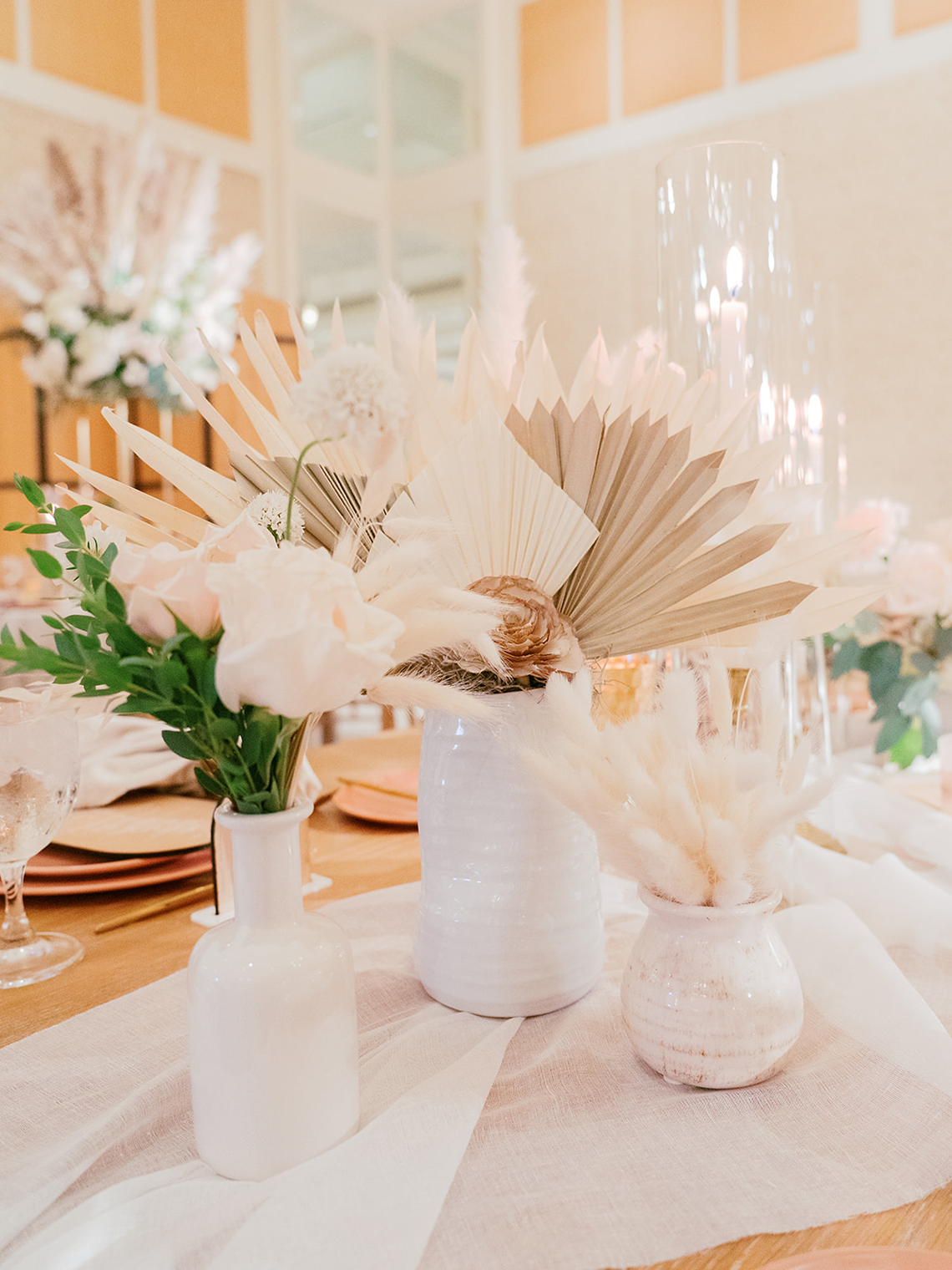 Boho Wedding With Pampas Grass – Netta Benshabu Wedding Dress – Michelle Flores Photography 59