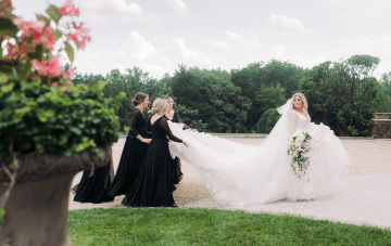 Decorated Army Bride Has A Fairytale Dover Hall Wedding