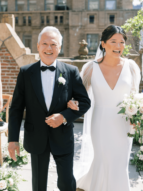 Elegant New York City Rooftop Wedding – Liz Andolina Photography – Bridal Musings 40