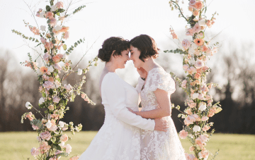 This Same Sex Wedding Editorial Could Be A Scene From Bridgerton