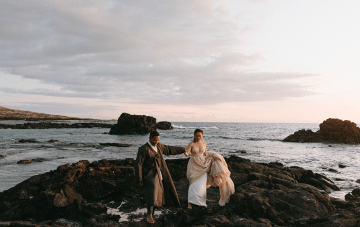 Korean Culture Meets The Hawaiian Islands For This Stunning Elopement