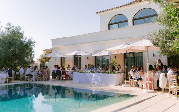 A Poolside Portugal Destination Wedding With Chinese Traditions