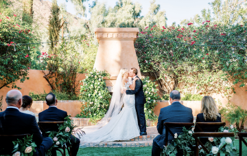 A Covid Couple Turns Their Hawaiian Dream Wedding Into A Just-As-Gorgeous Tropical Arizona Wedding