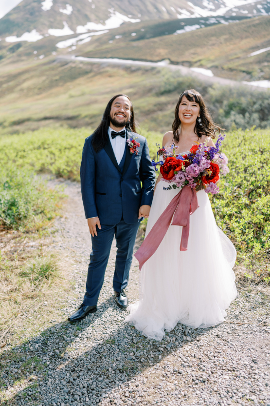 The Most Beautiful Elopement We Have Ever Seen – Hatchers Pass Alaska – Outland Creative – Corinne Graves – Bridal Musings – Elopement Giveaway 24